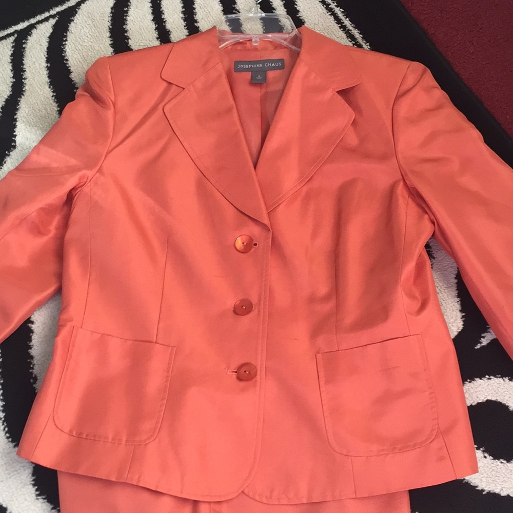 Silk pant suit